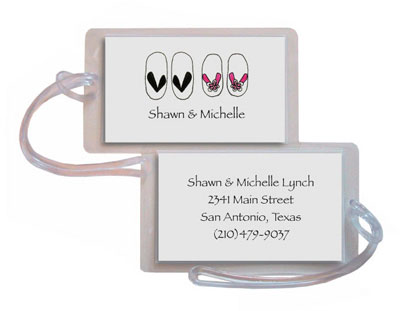 Kelly Hughes Designs - Luggage/ID Tags (Flip Flops)