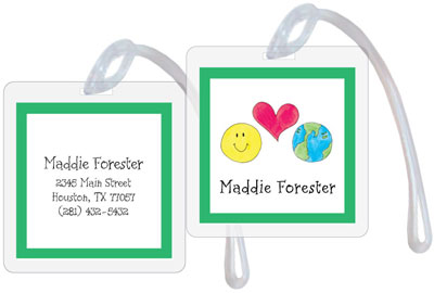 Kelly Hughes Designs - Luggage/ID Tags (Love Our Earth)