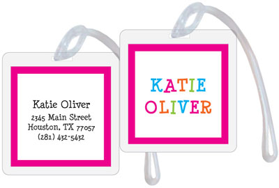 Kelly Hughes Designs - Luggage/ID Tags (Funky Girls)