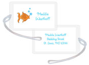 Kelly Hughes Designs - Luggage/ID Tags (Goldie The Fish)