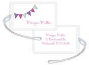 Kelly Hughes Designs - Luggage/ID Tags (Party Flags)