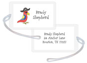 Kelly Hughes Designs - Luggage/ID Tags (Pirate Parrot)