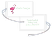 Kelly Hughes Designs - Luggage/ID Tags (Fancy Flamingo)
