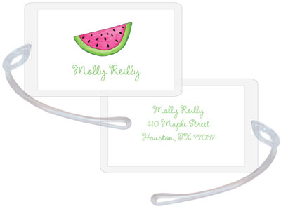 Kelly Hughes Designs - Luggage/ID Tags (Watermelon)