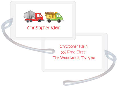 Kelly Hughes Designs - Luggage/ID Tags (Construction Zone)