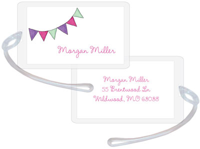 Kelly Hughes Designs - Luggage/ID Tags (Party Flags)
