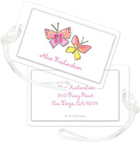 Luggage/ID Tags by Kelly Hughes Designs (Butterfly Kisses)