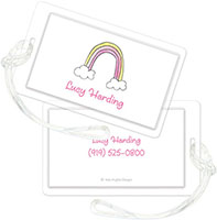 Luggage/ID Tags by Kelly Hughes Designs (Happy Rainbow)