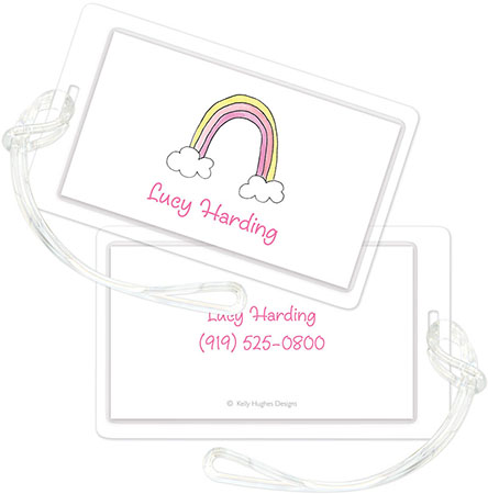 Luggage/ID Tags by Kelly Hughes Designs (Happy Rainbow) Luggage/ID Tags by Kelly Hughes Designs (Happy Rainbow)