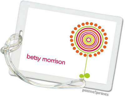 Luggage/ID Tags by PicMe Prints (Lollies White)