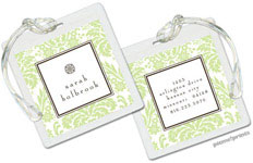 PicMe Prints - Luggage/ID Tags - Damask Spring Green
