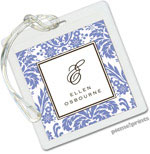 PicMe Prints - Luggage/ID Tags - Damask Periwinkle