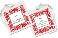 PicMe Prints - Luggage/ID Tags - Damask Poppy
