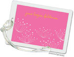 Luggage/ID Tags by PicMe Prints (Dandelions White on Bubblegum)