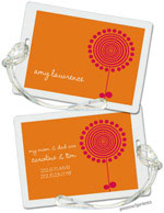 PicMe Prints - Luggage/ID Tags - Lollies Tangerine