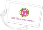 Luggage Tags/ID Tags by Stacy Claire Boyd - Simply Scalloped-Pink