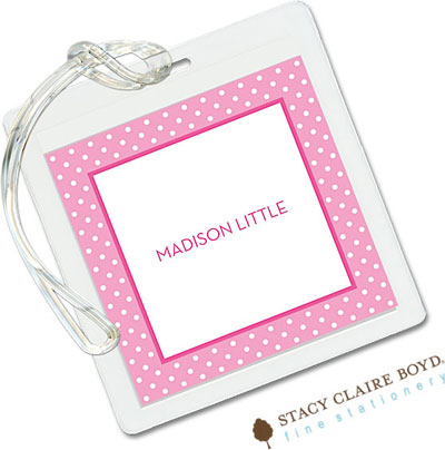 Luggage Tags/ID Tags by Stacy Claire Boyd - My Sleepover Luggage Tags/ID Tags by Stacy Claire Boyd - My Sleepover