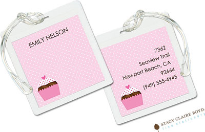 Luggage Tags/ID Tags by Stacy Claire Boyd - Purrrfect Party Luggage Tags/ID Tags by Stacy Claire Boyd - Purrrfect Party