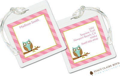 Luggage Tags/ID Tags by Stacy Claire Boyd - Lookie Who Luggage Tags/ID Tags by Stacy Claire Boyd - Lookie Who