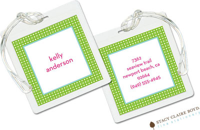 Stacy Claire Boyd ID Tags - Topsy Turvy