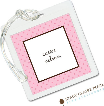 Luggage Tags/ID Tags by Stacy Claire Boyd - Teetering Teacups Luggage Tags/ID Tags by Stacy Claire Boyd - Teetering Teacups