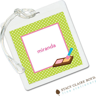 Luggage Tags/ID Tags by Stacy Claire Boyd - All Dressed Up Luggage Tags/ID Tags by Stacy Claire Boyd - All Dressed Up