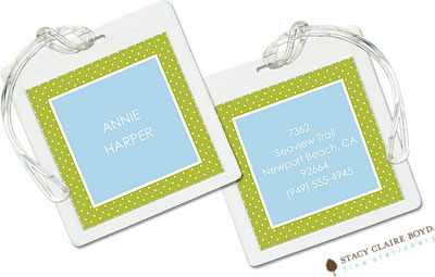 Luggage Tags/ID Tags by Stacy Claire Boyd - Cool By The Pool Luggage Tags/ID Tags by Stacy Claire Boyd - Cool By The Pool