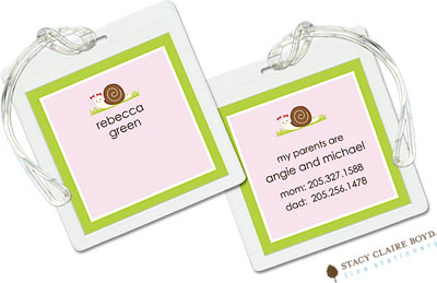 Luggage Tags/ID Tags by Stacy Claire Boyd - Little Sweetheart Luggage Tags/ID Tags by Stacy Claire Boyd - Little Sweetheart