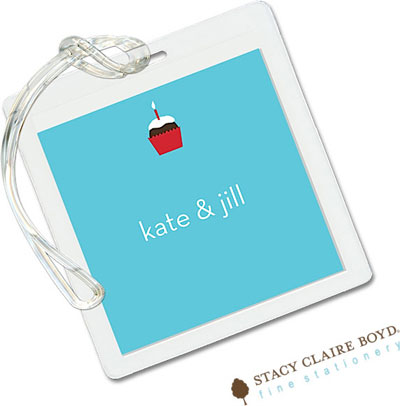 Luggage Tags/ID Tags by Stacy Claire Boyd - Ollies Party Luggage Tags/ID Tags by Stacy Claire Boyd - Ollies Party