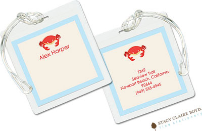 Luggage Tags/ID Tags by Stacy Claire Boyd - Beach Party Luggage Tags/ID Tags by Stacy Claire Boyd - Beach Party