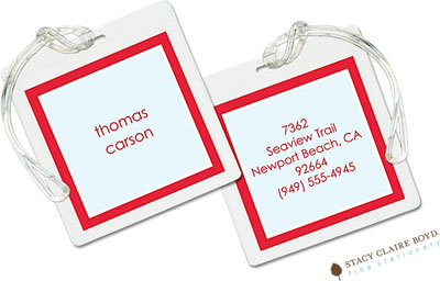 Luggage Tags/ID Tags by Stacy Claire Boyd - All Fired Up Luggage Tags/ID Tags by Stacy Claire Boyd - All Fired Up