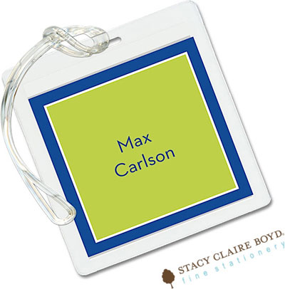 Luggage Tags/ID Tags by Stacy Claire Boyd - Keylime Delight Luggage Tags/ID Tags by Stacy Claire Boyd - Keylime Delight