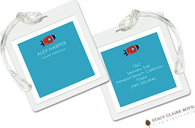 Luggage Tags/ID Tags by Stacy Claire Boyd - What A Blast! Luggage Tags/ID Tags by Stacy Claire Boyd - What A Blast!