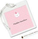 Luggage Tags/ID Tags by Stacy Claire Boyd - Animal Crackers Pink