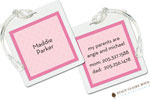 Luggage Tags/ID Tags by Stacy Claire Boyd - Waffle Cone Pink