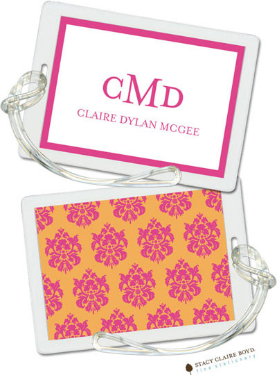 Luggage Tags/ID Tags by Stacy Claire Boyd - Adelaide - Orange