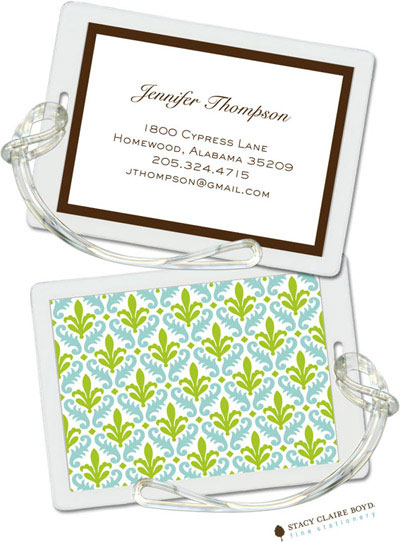 Luggage Tags/ID Tags by Stacy Claire Boyd - Arabesque Luggage Tags/ID Tags by Stacy Claire Boyd - Arabesque