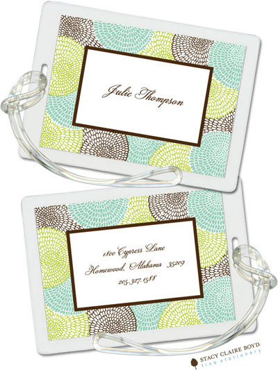 Luggage Tags/ID Tags by Stacy Claire Boyd - Petals De Mer