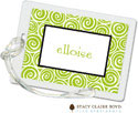 Stacy Claire Boyd ID Tags - Whirlygig - Green