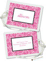 Stacy Claire Boyd ID Tags - Whirlygig - Pink