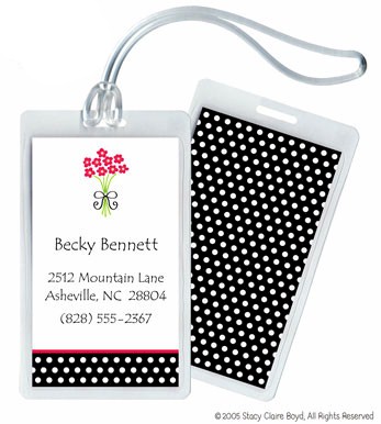 Stacy Claire Boyd ID Tags - Everyday Bouquet