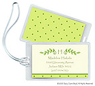 Luggage Tags/ID Tags by Stacy Claire Boyd - Dotted Vine Tag