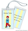 Luggage Tags/ID Tags by Stacy Claire Boyd - Rock 'n Roll Tag
