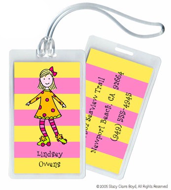 Stacy Claire Boyd ID Tags - Roly Poly Tag