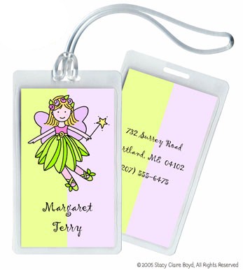 Stacy Claire Boyd ID Tags - Fairy Princess Tag