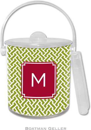 Boatman Geller Lucite Ice Buckets - Stella Jungle (Pre-Set) Boatman Geller Lucite Ice Buckets - Stella Jungle (Pre-Set)