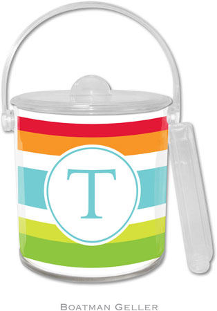 Boatman Geller Lucite Ice Buckets - Espadrille Bright (Pre-Set) Boatman Geller Lucite Ice Buckets - Espadrille Bright (Pre-Set)