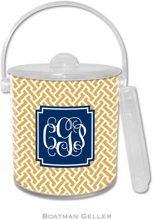 Boatman Geller Lucite Ice Buckets - Stella Gold (Pre-Set) Boatman Geller Lucite Ice Buckets - Stella Gold (Pre-Set)