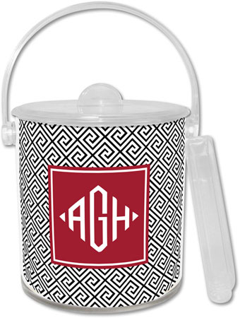 Boatman Geller - Create-Your-Own Lucite Ice Buckets (Greek Key) Boatman Geller - Create-Your-Own Lucite Ice Buckets (Greek Key)