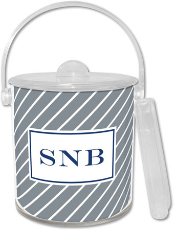 Boatman Geller - Create-Your-Own Lucite Ice Buckets (Kent Stripe) Boatman Geller - Create-Your-Own Lucite Ice Buckets (Kent Stripe)